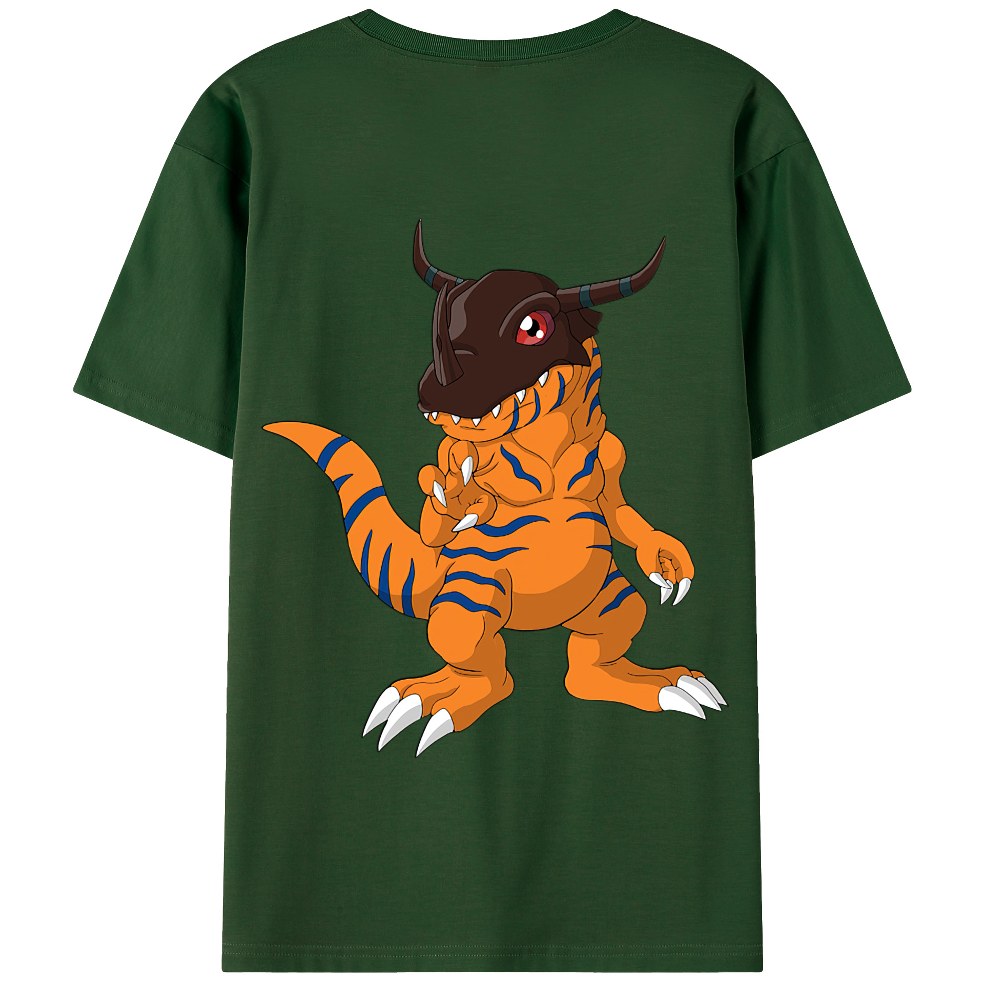 （画像用） Digimon デジタルモンスター/デジモン 綿100％半袖Tシャツ（背面プリント）